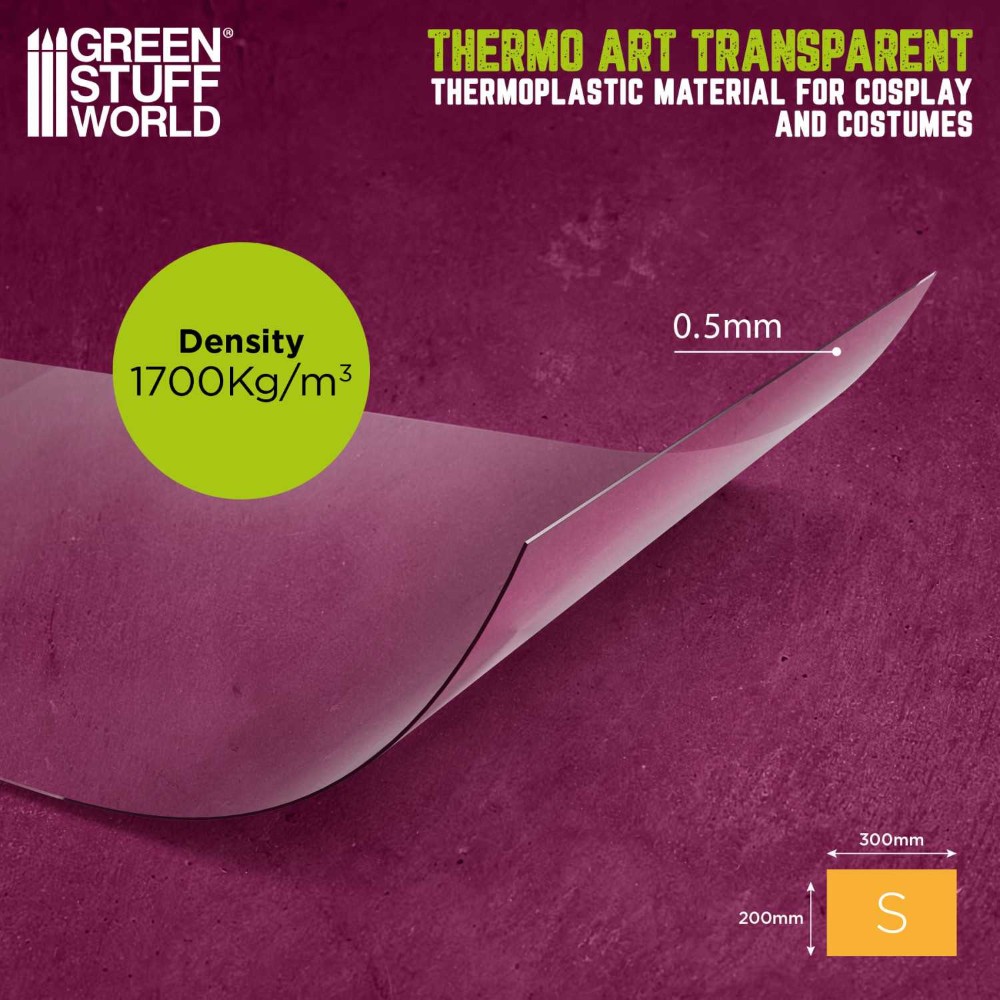 ThermoArt vákuum átlátszó termoplasztikus Green Stuff World